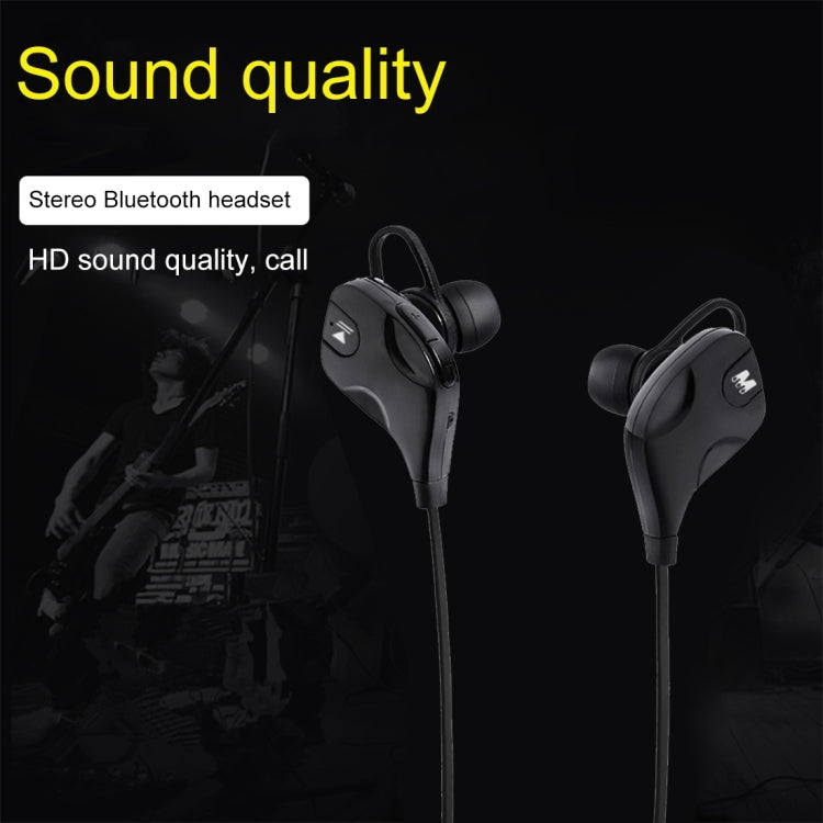 M8 Wireless Bluetooth Stereo Earphone with Wire Control + Mic, Wind Tunnel WT200 Program, Support Handfree Call, For iPhone, Galaxy, Sony, HTC, Google, Huawei, Xiaomi, Lenovo and other Smartphones(Black) - Apple Accessories by buy2fix | Online Shopping UK | buy2fix