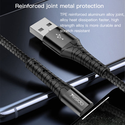 Yesido CA50 2.4A USB to Micro USB Charging Cable, Length: 2m - Micro USB Cable by Yesido | Online Shopping UK | buy2fix