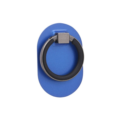 Universal Phone Adhesive Metal Plate 360 Degree Rotation Stand Finger Grip Ring Holder(Blue) - Ring Holder by buy2fix | Online Shopping UK | buy2fix