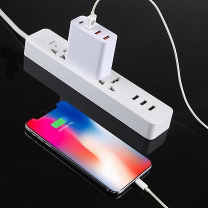 A3P 3A Max Output USB-C / Type-C + QC3.0 + Dual USB 4 Ports Wall Travel Charger, US Plug - USB Charger by buy2fix | Online Shopping UK | buy2fix