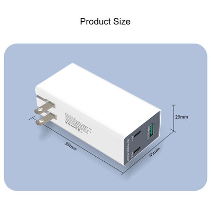 WLX-X3 36W 90 Degrees Foldable Pin Portable Multi-function USB Charger, US Plug - Multifunction Charger by buy2fix | Online Shopping UK | buy2fix