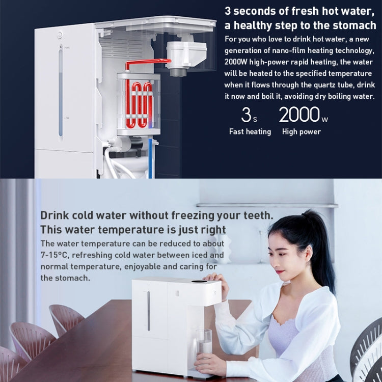 Original Xiaomi Smart 3s Instant Heating Water Dispenser 3L, CN Plug (White) - Water Purifiers & Accessories by Xiaomi | Online Shopping UK | buy2fix