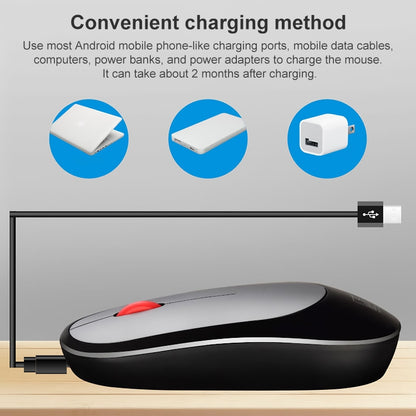 ZGB 360 2.4G Computer Laptop Wireless Chargeable Mini Mouse 1000dpi(White) - Wireless Mice by Chasing Leopard | Online Shopping UK | buy2fix