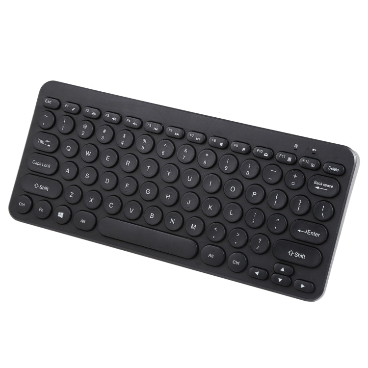 K380 2.4GHz Portable Multimedia Wireless Keyboard + Mouse (Black) - Wireless Keyboard by buy2fix | Online Shopping UK | buy2fix