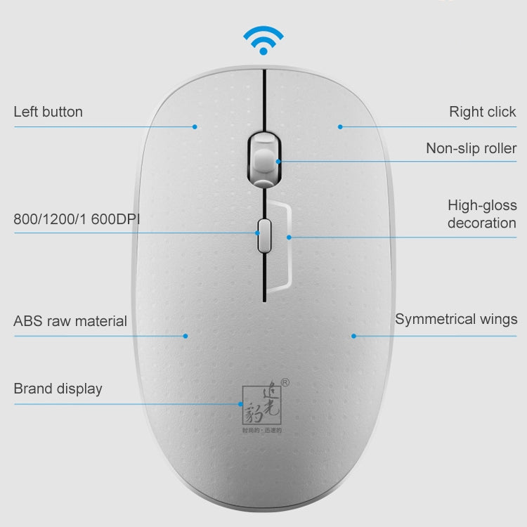 ZGB 8810 Mute Wireless Keyboard + Mouse Set (Black) - Wireless Keyboard by Chasing Leopard | Online Shopping UK | buy2fix