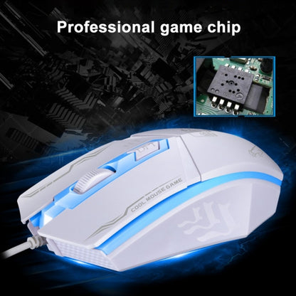 Chasing Leopard 199 USB 1600DPI Three-speed Adjustable LED Backlight Wired Optical Gaming Mouse, Length: 1.3m(Black) - Computer & Networking by Chasing Leopard | Online Shopping UK | buy2fix