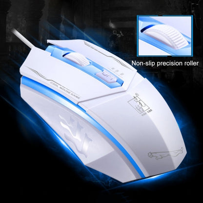 Chasing Leopard 199 USB 1600DPI Three-speed Adjustable LED Backlight Wired Optical Gaming Mouse, Length: 1.3m(Black) - Computer & Networking by Chasing Leopard | Online Shopping UK | buy2fix