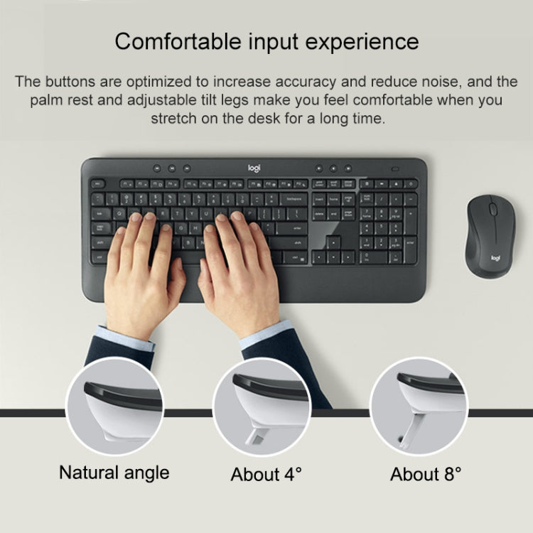 Logitech MK540 Wireless Keyboard and Mouse Set (Black) - Computer & Networking by Logitech | Online Shopping UK | buy2fix