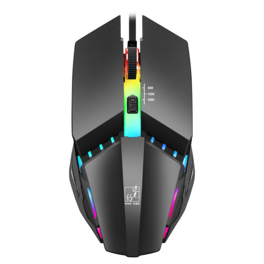 ZGB K3 USB RGB Streamer Wired Gaming Mouse(Black) - Wired Mice by Chasing Leopard | Online Shopping UK | buy2fix