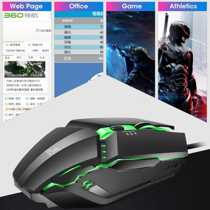 ZGB K3 USB RGB Streamer Wired Gaming Mouse(Black) - Wired Mice by Chasing Leopard | Online Shopping UK | buy2fix