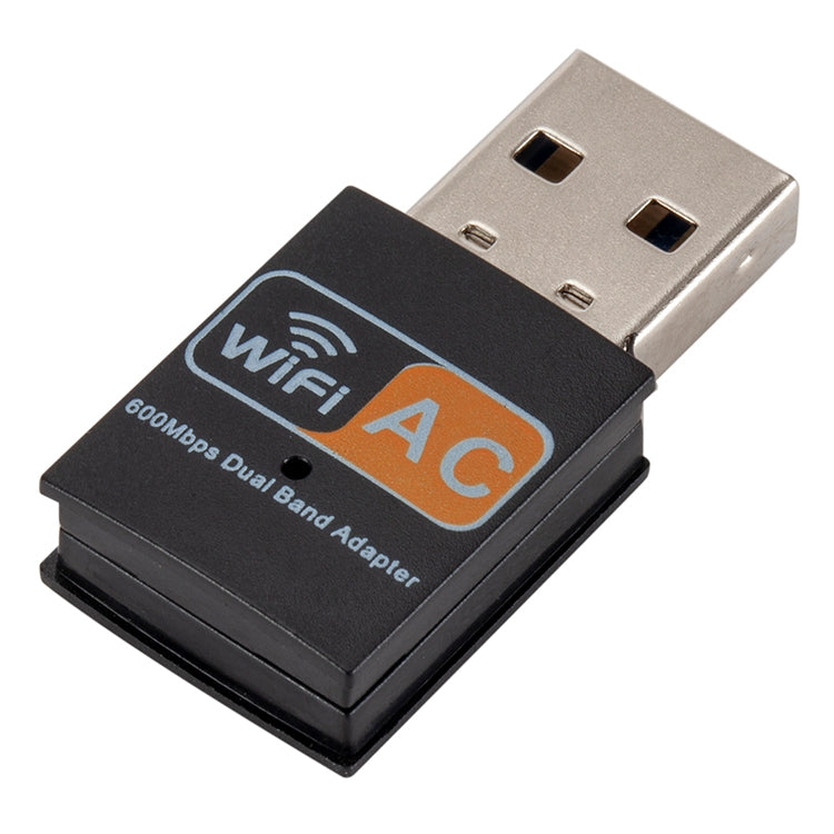 600Mbps AC Dual Band USB WIFI Adapter - USB Network Adapter by buy2fix | Online Shopping UK | buy2fix