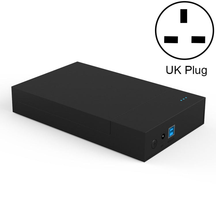 Blueendless 2.5 / 3.5 inch SSD USB 3.0 PC Computer External Solid State Mobile Hard Disk Box Hard Disk Drive (UK Plug) - External Solid State Drives by Blueendless | Online Shopping UK | buy2fix