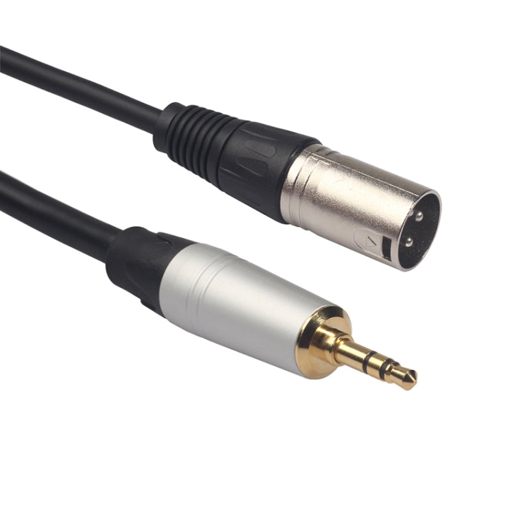 TC210KM173 3.5mm Male to XLR Male Audio Cable, Length: 0.3m - Consumer Electronics by buy2fix | Online Shopping UK | buy2fix