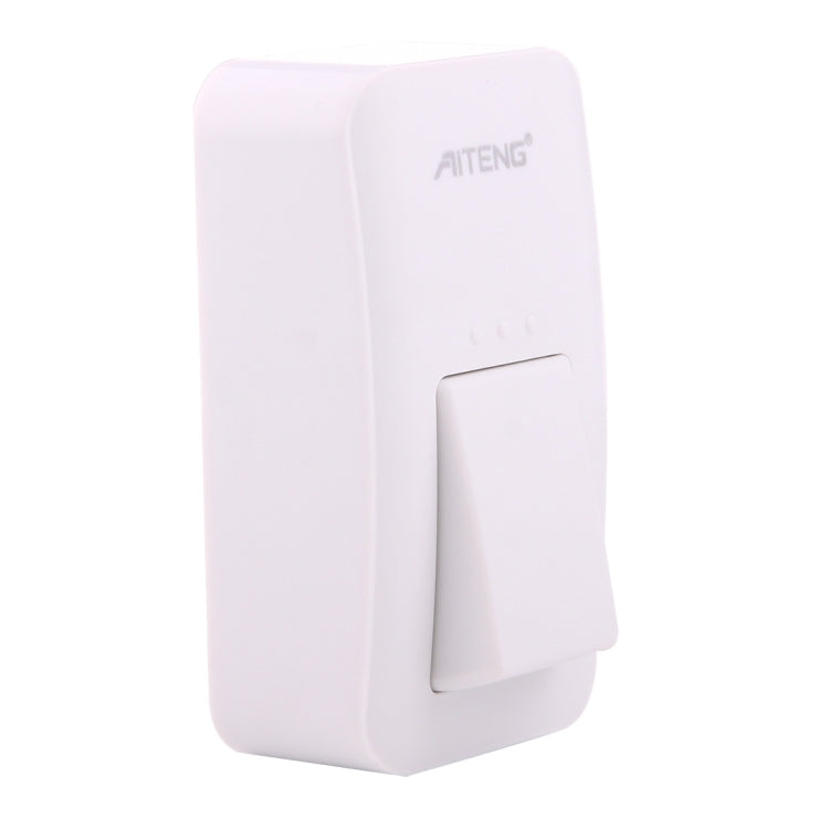 AITENG V026G Life Waterproof Battery-Free Wireless Doorbell, 1 Receiver + 1 x Transmitter, Receiver Distance: 130m, US Plug - Wireless Doorbell by AITENG | Online Shopping UK | buy2fix