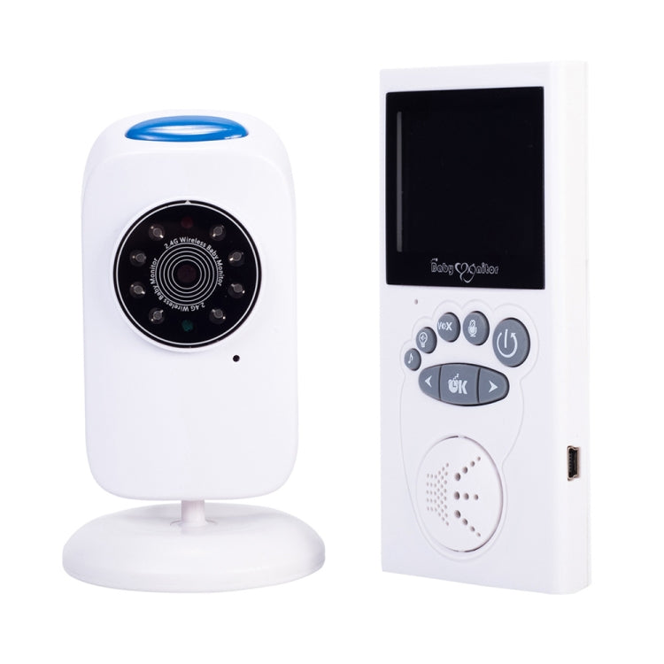 WLSES GB101 2.4 inch Wireless Surveillance Camera Baby Monitor, US Plug - Security by buy2fix | Online Shopping UK | buy2fix