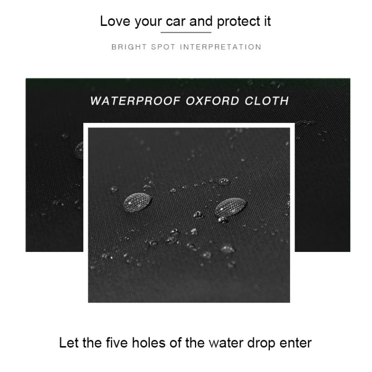 210D Oxford Cloth Motorcycle Electric Car Rainproof Dust-proof Cover, Size: XL (Black) - Raincoat by buy2fix | Online Shopping UK | buy2fix