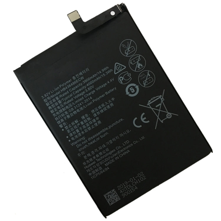 HB436486ECW Li-ion Polymer Battery for Huawei Mate 10 / Mate 10 Pro / Mate 10 Lite / P20 Pro / P30 Pro - For Huawei by buy2fix | Online Shopping UK | buy2fix