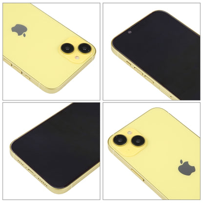 For iPhone 14 Black Screen Non-Working Fake Dummy Display Model(Yellow) - For iPhone & iPad by buy2fix | Online Shopping UK | buy2fix