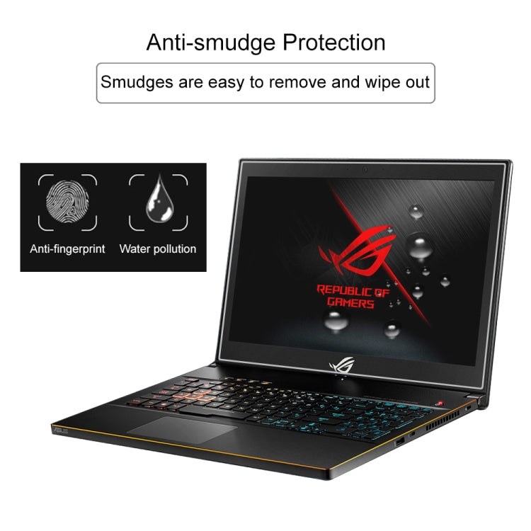 Laptop Screen HD Tempered Glass Protective Film for ASUS ROG GU501 15.6 inch -  by buy2fix | Online Shopping UK | buy2fix