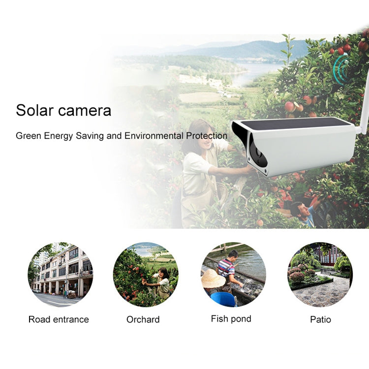 YS-Y4 1080P HD Solar Wifi Battery Camera, Support Motion Detection & Infrared Night Vision & SD Card(Max 32GB) - Security by buy2fix | Online Shopping UK | buy2fix