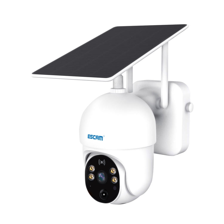 ESCAM QF255 2.0 Million Pixels 1080P HD WiFi Solar Camera, Support Two-way Voice & PIR Motion Detection & Night Vision & TF Card - Security by ESCAM | Online Shopping UK | buy2fix