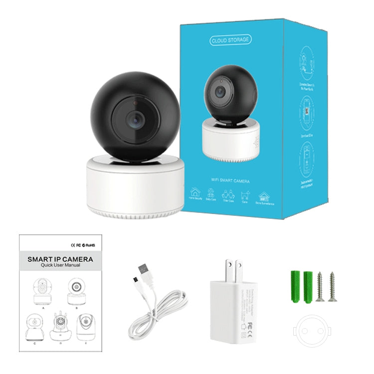 YT46 HD Wireless Indoor Network Shaking Head Camera, Support Motion Detection & Infrared Night Vision & Micro SD Card, US Plug - Security by buy2fix | Online Shopping UK | buy2fix