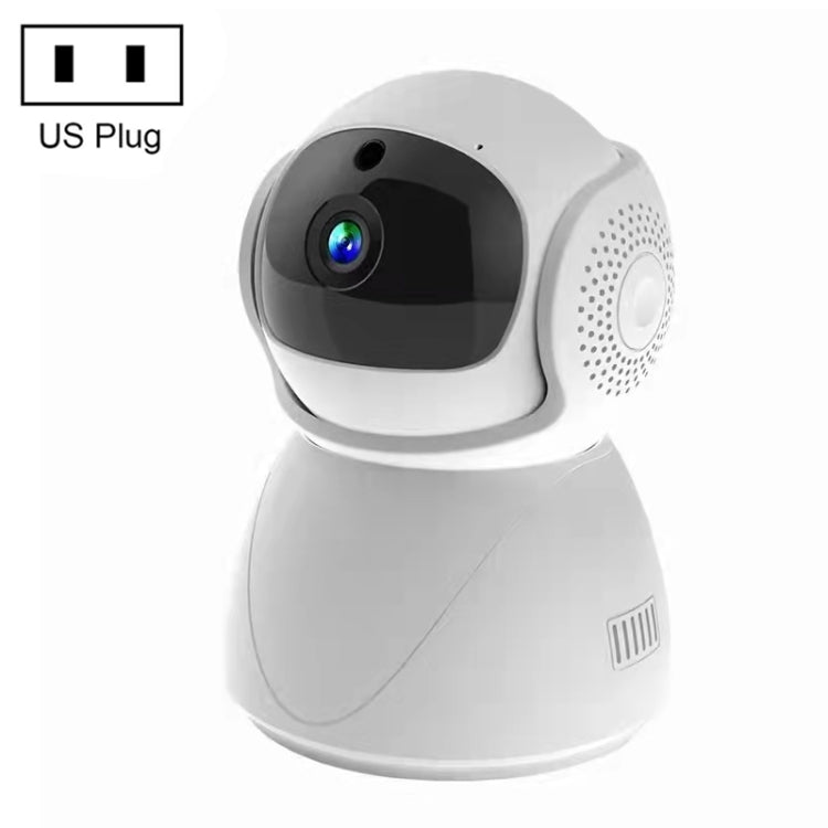 ZAS-5G01 1080P Home 5G WiFi Dual-band Panoramic Camera with 32GB TF Card, Support IR Night Vision & AP Hot Spot & Designated Alarm Area, US Plug - Security by buy2fix | Online Shopping UK | buy2fix