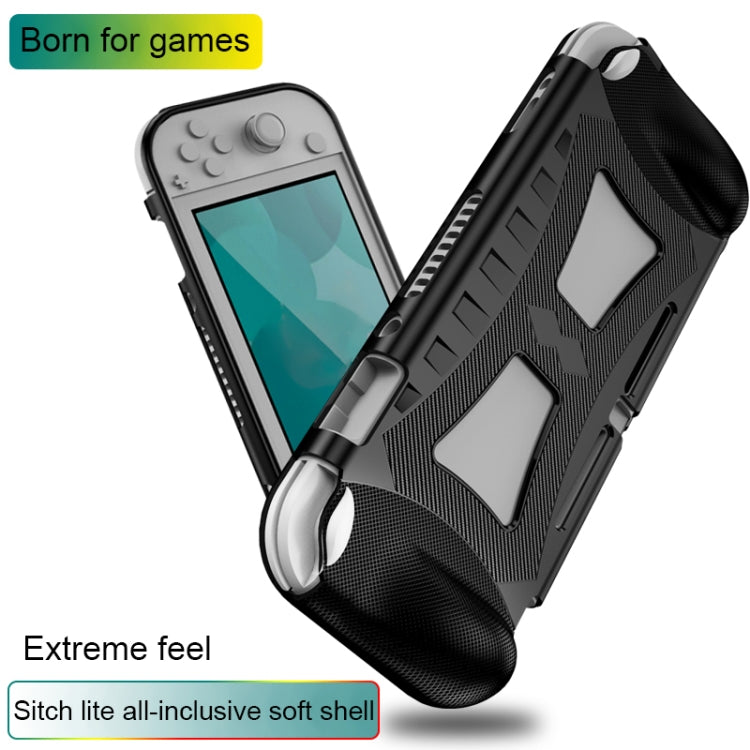 TPU Soft Protective Shell Drop Resistance for Nintendo Switch Lite(Blue) - Cases by buy2fix | Online Shopping UK | buy2fix