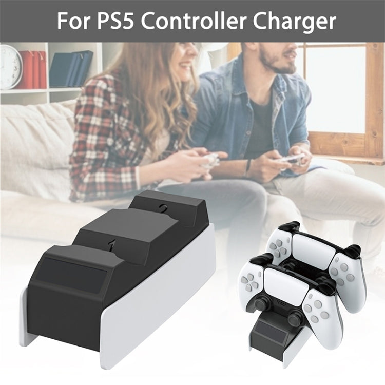 iPlay HBP-245 Game Controller Dual Seat Charger For PS5 - Charger & Power by iplay | Online Shopping UK | buy2fix