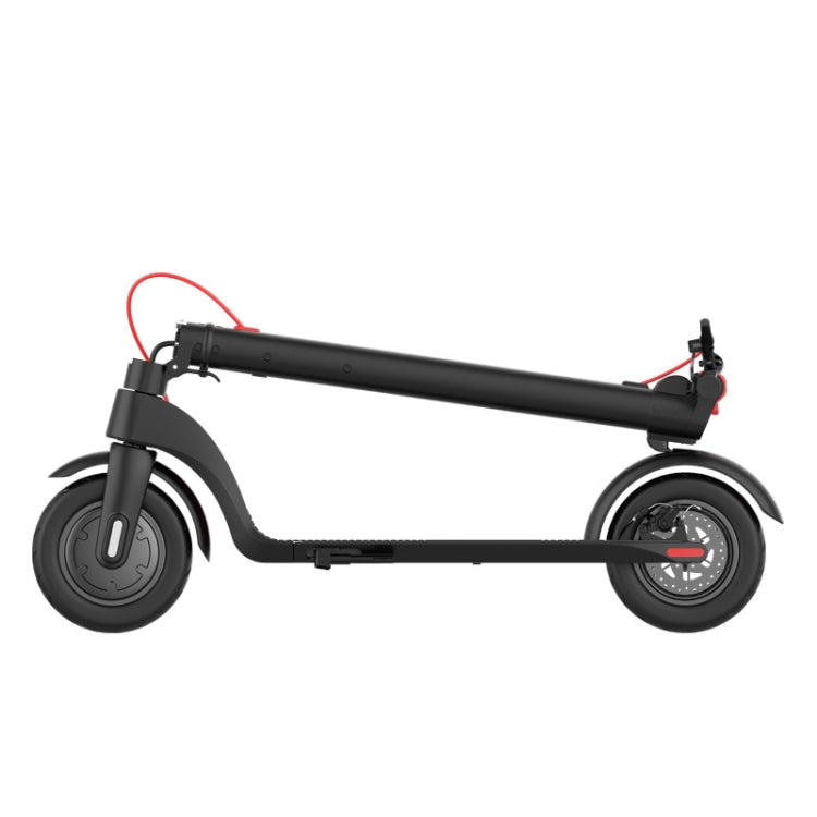 [EU Warehouse] X7 Outdoor Waterproof Foldable Off-road Scooter with 8.5 inch Vacuum Tires & LCD Display& LED Lights & 6.4AH Lithium Battery, Load-bearing: 20-100kg (Black) - Electric Scooters by buy2fix | Online Shopping UK | buy2fix