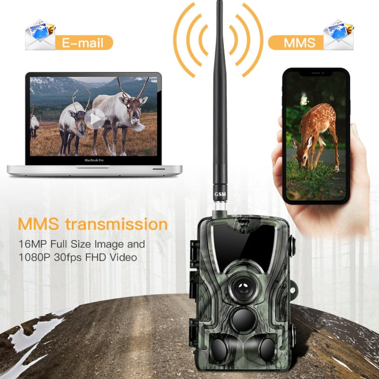 HC801LTE 4G US Version Waterproof IP65 IR Night Vision Security 16MP Hunting Trail Camera, 120 Degree Angle - Hunting Cameras by buy2fix | Online Shopping UK | buy2fix