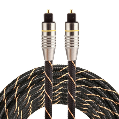 3m OD6.0mm Gold Plated Metal Head Woven Net Line Toslink Male to Male Digital Optical Audio Cable - Audio Optical Cables by buy2fix | Online Shopping UK | buy2fix