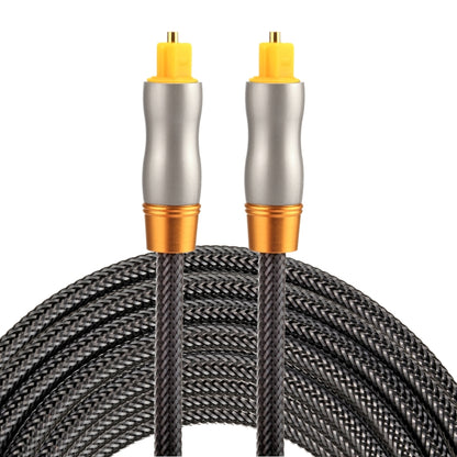 3m OD6.0mm Gold Plated Metal Head Woven Line Toslink Male to Male Digital Optical Audio Cable - Audio Optical Cables by buy2fix | Online Shopping UK | buy2fix