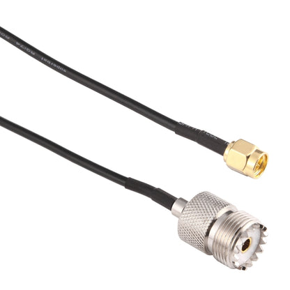 15cm UHF Female to SMA Male Adapter RG174 Cable - Connectors by buy2fix | Online Shopping UK | buy2fix