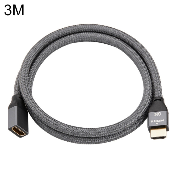 HDMI 8K 60Hz Male to Female Cable Support 3D Video, Cable Length: 3m - Cable by buy2fix | Online Shopping UK | buy2fix