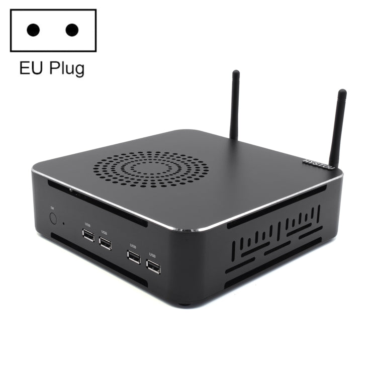 HYSTOU M7 Windows 7/8/10 / Linux System Mini PC, Intel Core G6400 Dual Core 4 Threads up to 4.0GHz, 16GB RAM+512GB SSD, EU Plug - Windows Mini PCs by HYSTOU | Online Shopping UK | buy2fix