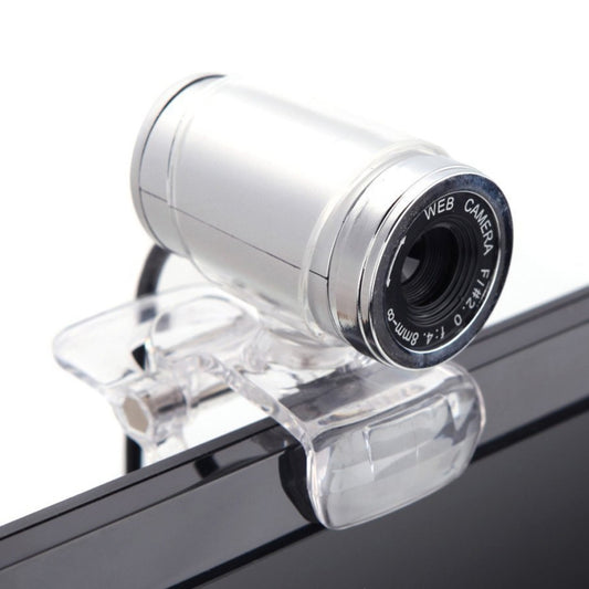 HXSJ A860 30fps 480P HD Webcam for Desktop / Laptop, with 10m Sound Absorbing Microphone, Length: 1.4m(Grey) - HD Camera by HXSJ | Online Shopping UK | buy2fix