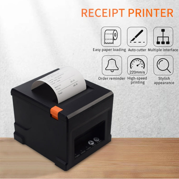 ZJ-8360 USB Auto-cutter 80mm Thermal Receipt Printer(US Plug) - Consumer Electronics by buy2fix | Online Shopping UK | buy2fix