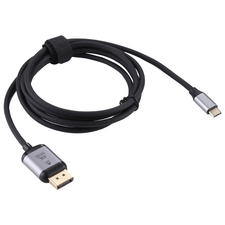 4K 60Hz Type-C / USB-C Male to DP Male Adapter Cable, Length: 1.8m - Computer & Networking by buy2fix | Online Shopping UK | buy2fix