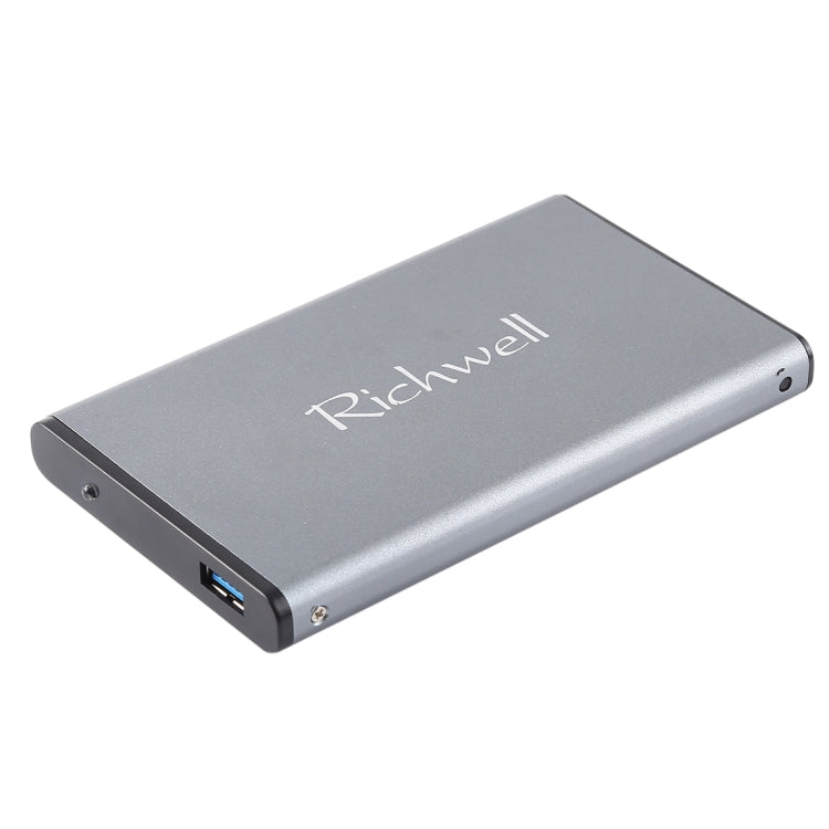 Richwell SATA R2-SATA-160GB 160GB 2.5 inch USB3.0 Super Speed Interface Mobile Hard Disk Drive(Grey) - External Hard Drives by Richwell | Online Shopping UK | buy2fix