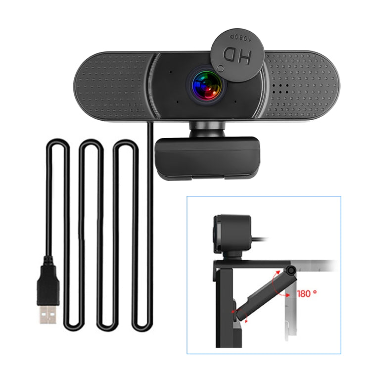 C36 1080P HD Computer Camera Webcam(Black) - HD Camera by buy2fix | Online Shopping UK | buy2fix