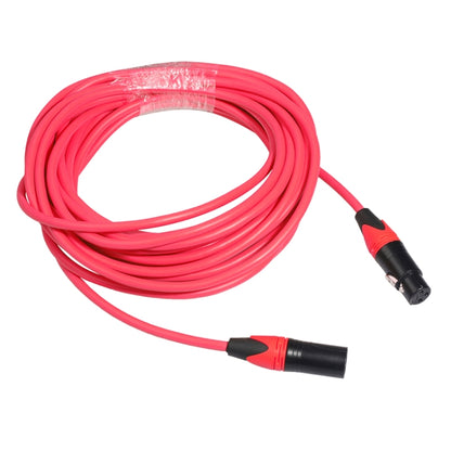 XRL Male to Female Microphone Mixer Audio Cable, Length: 5m (Red) - Consumer Electronics by buy2fix | Online Shopping UK | buy2fix