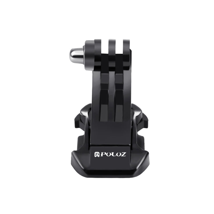 PULUZ Black Vertical Surface J-Hook Buckle Mount for PULUZ Action Sports Cameras Jaws Flex Clamp Mount for GoPro Hero11 Black / HERO10 Black /9 Black /8 Black /7 /6 /5 /5 Session /4 Session /4 /3+ /3 /2 /1, DJI Osmo Action and Other Action Cameras(Black) - DJI & GoPro Accessories by PULUZ | Online Shopping UK | buy2fix
