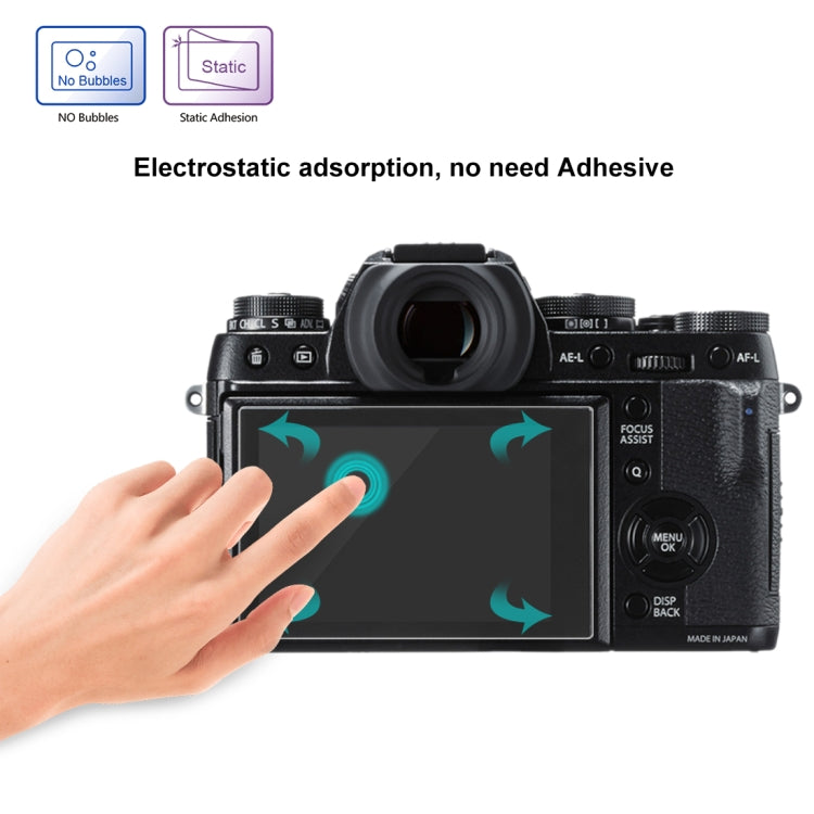 PULUZ 2.5D 9H Tempered Glass Film for Fujifilm X-T1, Compatible with Fujifilm X-T2 / X-A3 / X-A5 / X-A10 / X-A20 - Camera Accessories by PULUZ | Online Shopping UK | buy2fix