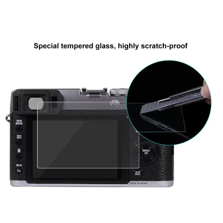 PULUZ 2.5D 9H Tempered Glass Film for Fujifilm X100T, Compatible with Fujifilm XE2 / XE2S / X100F - Camera Accessories by PULUZ | Online Shopping UK | buy2fix