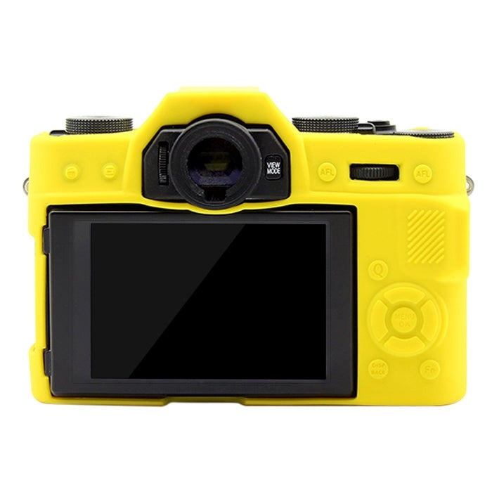 PULUZ Soft Silicone Protective Case for FUJIFILM X-T20(Yellow) - Camera Accessories by PULUZ | Online Shopping UK | buy2fix