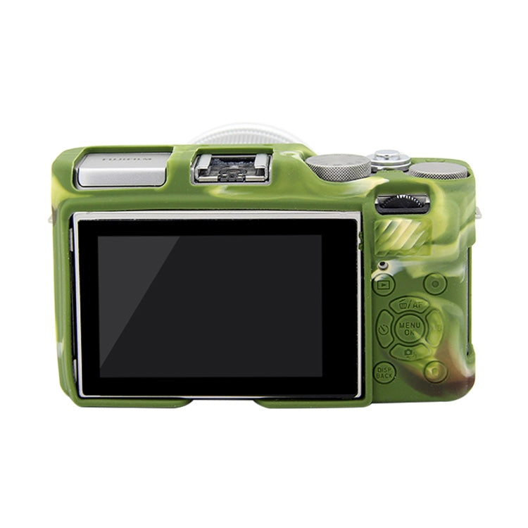 PULUZ Soft Silicone Protective Case for FUJIFILM X-A3 / X-A10(Camouflage) - Protective Case by PULUZ | Online Shopping UK | buy2fix