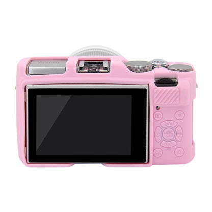 PULUZ Soft Silicone Protective Case for FUJIFILM X-A3 / X-A10(Pink) - Protective Case by PULUZ | Online Shopping UK | buy2fix