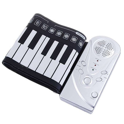 Portable Roll-up 49-Key Soft Keyboard Piano - Keyboard Instruments by buy2fix | Online Shopping UK | buy2fix