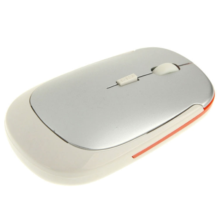 2.4GHz Wireless Ultra-thin Mouse(Silver) - Wireless Mice by buy2fix | Online Shopping UK | buy2fix